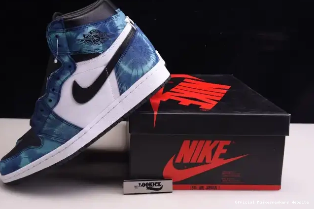 Official Maikesneakers Jordan Air OG Tie-Dye CD0461-100 1 High 0604